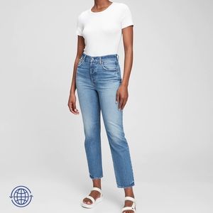 GAP High Rise Cheeky Straight Jeans